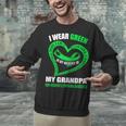 In My Memory Of My Grandpa NON-HODGKIN'S LYMPHOMA AWARENESS Unisex Sweatshirt