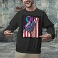 In Memory Of My Uncle Suicide Awareness American Flag Women Kids Men Unisex Sweatshirt