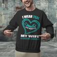 In My Memory Of My Wife SCLERODERMA AWARENESS Unisex Sweatshirt