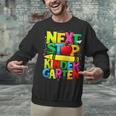 Next Stop Kindergarten Preschool Graduation 2023 Boys Girls Unisex Sweatshirt