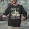 North Pole Tree Farm Merry Christmas Holiday Scene Nostalgia Unisex Sweatshirt North Pole Tree Farm Merry Christmas Holiday Scene Nostalgia Unisex Sweatshirt