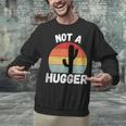 Not A Hugger Cactus Introvert Antisocial Unisex Sweatshirt