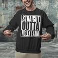 Nurse The Straight Outta NCLEX Graduation RN Gift Tshirt Unisex Sweatshirt