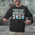 Nursing School Survivor Graduation Nurse RN 2020 Friend Unisex Sweatshirt
