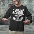 Nursing School Survivor Senior Nurse Graduation TShirt Unisex Sweatshirt