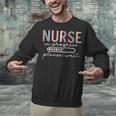 Nursing Student Nurse Appreciation Modern Classic Lace Embellished Nurse Graduation Female -Adults Small Unisex Sweatshirt