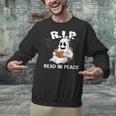 October Reading And Library Awareness Books And Boos Unisex Sweatshirt