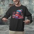 Octopus Reading Book Kraken Book Lover Unisex Sweatshirt Octopus Reading Book Kraken Book Lover Unisex Sweatshirt