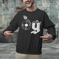 Old School Dad OG Hip Hop Head Vinyl Retro 80s90s Nostalgia Unisex Sweatshirt Old School Dad OG Hip Hop Head Vinyl Retro 80s90s Nostalgia Unisex Sweatshirt