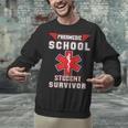 Paramedic School Graduation Shirt Survivor Unisex Sweatshirt