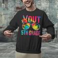 Peace Out 5th Grade Tie Dye Graduation Last Day Of School Unisex Sweatshirt