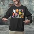 Peace Out Third 3rd Grade Graduation Graduate Class Of 2025 Unisex Sweatshirt