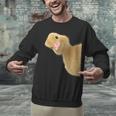 Peking Duck Peeking Chef Graduation Farm Duck Lover Unisex Sweatshirt