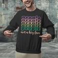 People Not a Big Fan Sarcastic Introvert Humor Unisex Sweatshirt