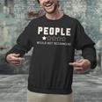 People One Star Rating Would Not Recommend Introverts Unisex Sweatshirt