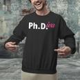 Ph Diva Women Dissertation Doctoral Degree Graduation PhD Unisex Sweatshirt