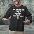 Pharmacy Tech GraduationShirt Student Est 2018 Unisex Sweatshirt