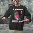 Pink In Memory Of Daughter In Law Breast Cancer Flag Shirts Unisex Sweatshirt Pink In Memory Of Daughter In Law Breast Cancer Flag Shirts Unisex Sweatshirt