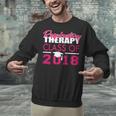 Pink Respiratory Therapist Class Of 2018 GraduationShirt Unisex Sweatshirt