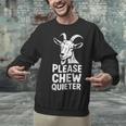 Please Chew Quieter Introvert Quietness Silence Lover Unisex Sweatshirt Please Chew Quieter Introvert Quietness Silence Lover Unisex Sweatshirt