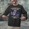 Please Be Patient I'm From The 1900s Retro Raccoon Saying Unisex Sweatshirt Please Be Patient I'm From The 1900s Retro Raccoon Saying Unisex Sweatshirt