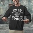 Please Be Patient With Me I'm From The 1900s Typewriter Unisex Sweatshirt