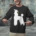 Poodle Graduation Dog Graduate Unisex Sweatshirt