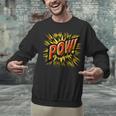 POW Comic Book Retro Artwork – Cartoon Collector Unisex Sweatshirt