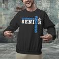 Powerlifting Senior 2025 Class Of 2025 Graduation Party 23 Unisex Sweatshirt
