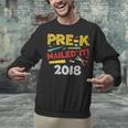 Pre-K Nailed It Class Of 2018 Graduation Unisex Sweatshirt