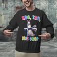 Preschool Graduate Shirt ABC 123 Mic Drop Llama Graduation Unisex Sweatshirt