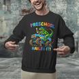 Preschool Graduation Monster Truck Dinosaur Boys Dino Tee Unisex Sweatshirt