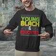 Proud African American Educated Graduation Unisex Sweatshirt