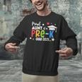 Proud Aunt Of A Pre-K 2025 Graduate Class Of 2025 Graduation Unisex Sweatshirt