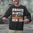 Proud Auntie Of a Basketball Senior 2026 Graduation Gifts Unisex Sweatshirt
