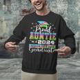 Proud Auntie Of Kindergarten Graduate 2024 Graduation Auntie Unisex Sweatshirt
