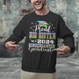 Proud Big Sister Of Kindergarten Graduate 2024 Graduation Unisex Sweatshirt