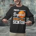 Proud Boyfriend Of A 2025 Senior Graduation Basketball Unisex Sweatshirt