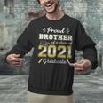 Proud Brother Class Of 2021 Graduate Senior 21 Graduation Unisex Sweatshirt