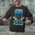 Proud Brother Of Two 2024 Graduates Twin Family Graduation Unisex Sweatshirt