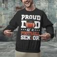 Proud Dad Of a Football Senior 2026 Graduation Unisex Sweatshirt