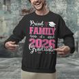 Proud Family Of a Class Of 2026 Graduate For Graduation Unisex Sweatshirt