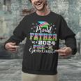 Proud Father Of PreK School Graduate 2024 Graduation Father Unisex Sweatshirt