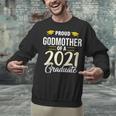 Proud Godmother Of A 2021 Graduate Graduation Clothes MBA Unisex Sweatshirt