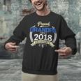 Proud Grandpa Of 2018 Senior Shirt Graduation Grad Unisex Sweatshirt