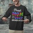 Proud Mom Of a 2022 Graduate Matching Tie Dye Graduation Unisex Sweatshirt