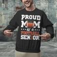 Proud Mom Of a Football Senior 2026 Graduation Gifts Unisex Sweatshirt