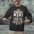 Proud Nini Of A Class Of 2025 Graduate Senior Graduation Unisex Sweatshirt