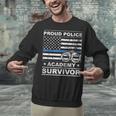 Proud Police Academy Survivor Graduation Unisex Sweatshirt