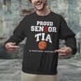 Proud Senior Tia 2026 Graduation Basketball Player Unisex Sweatshirt